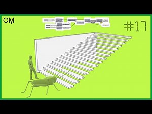 grasshopper beginners tutorial - Short Scripts For Beginners - Video #17 (Parametric Stairs )