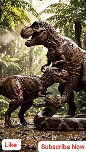 Dinosaur Vs Anaconda war 2 #Dinosaurs #Anaconda #FightNight #EpicBattle