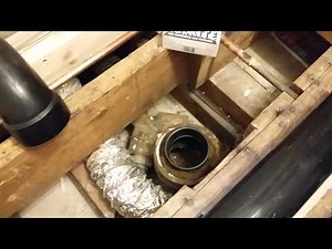 Cast iron hub to 3 inch ABS connection