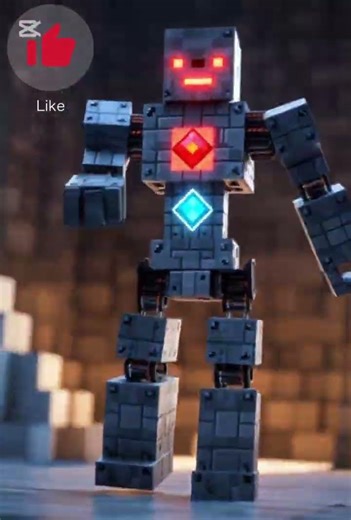 Next-Level Minecraft Robotic Models v6 #minecraft#minecraftshorts#gaming#aiart#voxelart#shorts