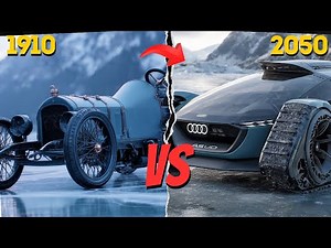 AUDI transformation from 1910 to 2050. The MOST popular cars of all time.