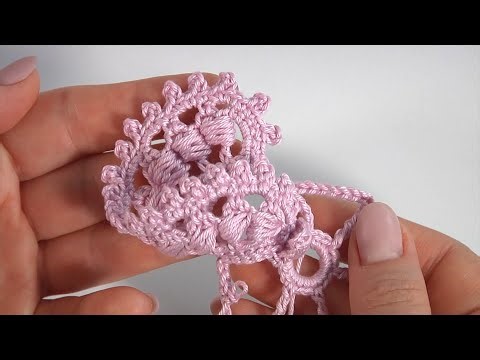 Gorgeous! 3D Crochet Flower With Beautiful Lacy Petals/Step by Step Video Tutorial/Author's Design