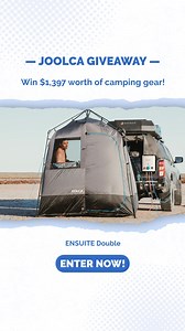 Joolca's monthly raffle is not just a contest - it's a chance to transform your camping trips! 彩️ Toss your name into our monthly raffle for your chance at a premium Joolca set-up worth $1397, featuring: - HOTTAP Nomad Kit: Toasty showers anywhere - ENSUITE Double: For a little extra bathroom bliss - Power Bank: To keep you connected off-grid Don't miss out on $1397 worth of premium gear! Enter for your chance to win!  https://www.joolca.co.nz/pages/competitions | Joolca | Facebook