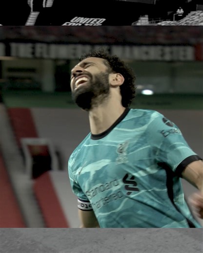 The Egyptian King crowned a famous win at Old Trafford back in 2021 👑⏪ | Liverpool FC