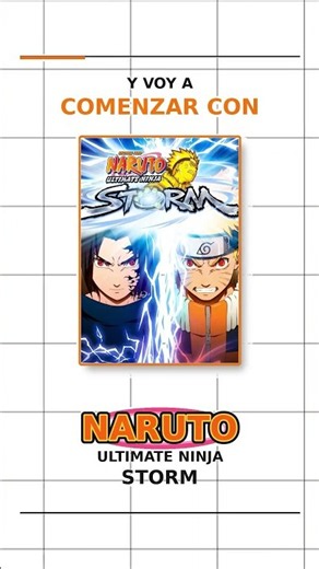 Conseguí todos los logros de NARUTO ULTIMATE NINJA STORM