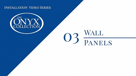 Onyx Install_03 - Wall Panels
