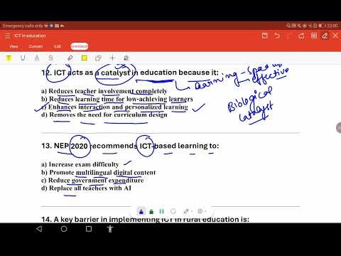 MCQs on ICT in education #ICT practice set#ICT mock test#teachingexams #