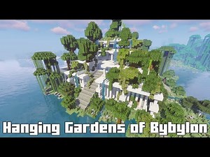 Minecraft Hanging Gardens of Babylon | Epic Megabuild Inspiration