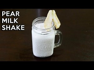 Pear Honey Milkshake Recipe | Breakfast Pear Smoothie | Pear Juice Recipe | Fruit Smoothies for Kids