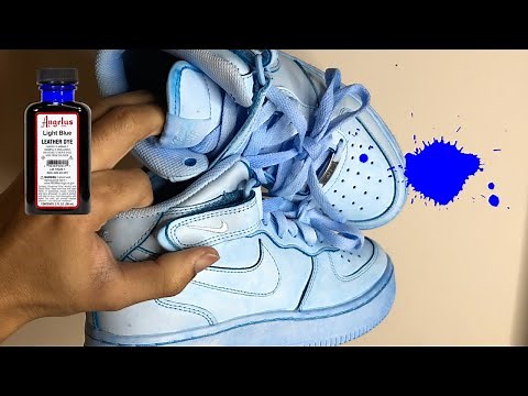 HOW TO DYE YOUR SHOES WITH ANGELUS DYE TUTORIAL! MUST WATCH! | BYSHAAD