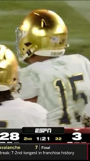 Leonard Moore. Best in the country. #GoIrish #shorts