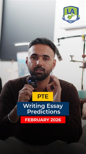 🚀 Want to Boost Your PTE Scores Instantly? 🚀 We have just dropped the PTE Writing Essay Prediction List for February 2026.🔥 If you are planning to take the exam soon, don’t miss this! There are high chances that you will get something exactly from here and it can skyrocket your scores! 💯 How to Get It? Just comment “Essay” below and we will send it straight to your inbox. 📩 Let’s make your PTE preparation Easier! 🎯 #PTE #PTEPreparation #WritingEssay #PTEWritingEssay #Essay #PTEWritingEssay