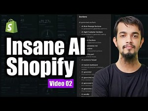How to Create Sections With AI in Shopify Horizon Theme (Video 02)