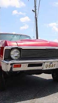🔥 1968 Chevy II Nova with a Built 454 | Ghost Flames & Ground-Shaking Power! #chevynova