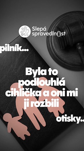 „Byla to taková podlouhlá cihlička a oni mi to rozbili.“ 🎙️ Simona Kratochvílová v podcastu Slepá spravedlnost. 📲 Podívejte se na celý díl - https://youtu.be/kpWfK9e9Quo #reels #slepaspravedlnost #pravo #akchtk #pelta #kratochvilova #podcast | Slepá spravedlnost