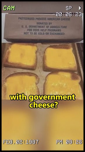 43K views · 2.9K reactions | Have you ever had a grilled cheese made with government cheese? #nostalgia #childhoodmemories #genx #usa #80s #90s | Nostalgia 90's | Facebook