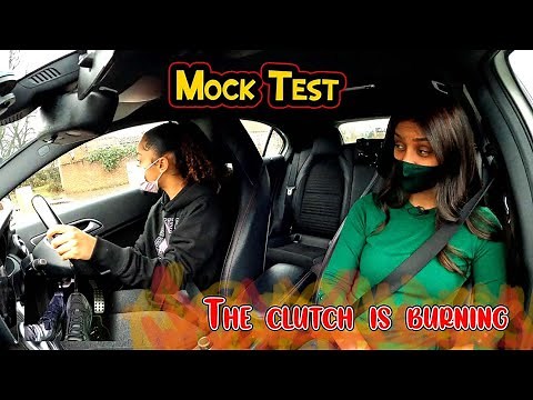 You Can Smell the Clutch Burning in the car! | Habits to avoid for a new driver Mock test
