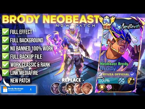 NEW Script Skin Brody Neobeast - Neobeast Brody No Password | Full Effect Voice Patch Terbaru