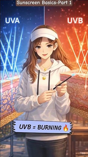 Sunscreen Basics: UVA vs UVB (SPF Explained) | Skincare School #4