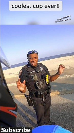 Coolest Cop ever
