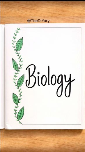 Aesthetic Assignment Front page idea 💖 #shorts #youtubeshorts #frontpage