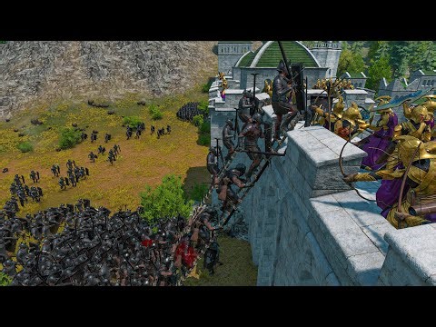 500 Orcs Besiege an Elven Castle — The Defense Has No Margin