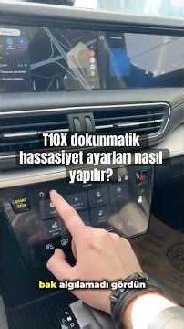 T10X dokunmatik algılama sorunlu mu?