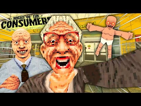 [NEW UPDATE] NIGHT OF THE CONSUMERS (Indie Horror) - Full Game + Ending - No Commentary
