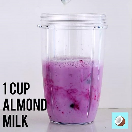 How To Make Keto Blueberry Smoothie - Deliciously Creamy