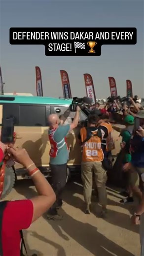 🏁 HISTORY MADE AT THE DAKAR 🏁... Defender has officially conquered the Dakar FIA Rally Stock category in a way that is very rare to see if ever fir a new Team! 🏆 Overall Stock Category Winner • Rokas Baciuška takes the overall Dakar Stock victory! 🥈• Sara Price secures an incredible 2nd overall 4️⃣• Stéphane Peterhansel claims 4th overall Well done to Toyota and Nissan for the competition during the race 🙂 🔥 Defender secured 14 wins from 14 starts That is every single stage across the rall