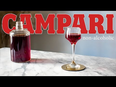 How I Made Campari From Scratch Recipe (Non-Alcoholic Version)