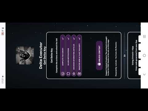 How to get delta key and I will show which script I use