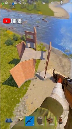 RUST WIDEGAP SETUP (Easy way to set up widegaps on any base) #rustshorts #shorts #rustbasedesign