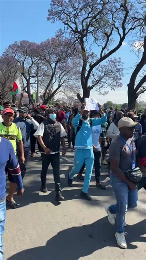 La manifestation à Antananarivo, conduite par le maire d’Imerintsiatosika | Radio Free Dom