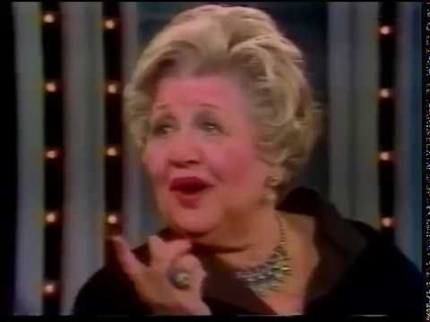 Mae Questel--Voice of Betty Boop and Olive Oyl, 1978 TV