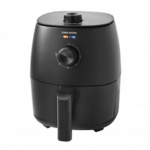 Mainstays 2.2 Qt Air Fryer in Arctic Black with Non-Stick Basket