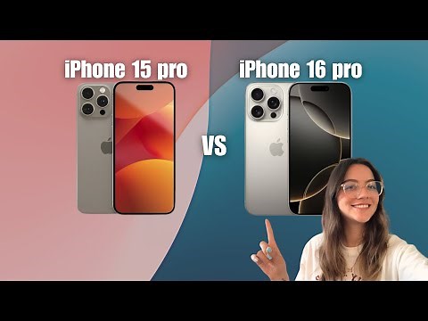 Diferença entre o iPhone 15 pro e o iPhone 16 pro