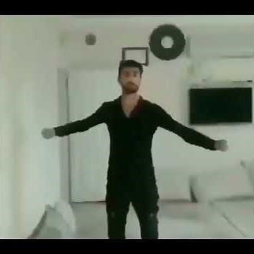man turns into dancing skeleton with music playing