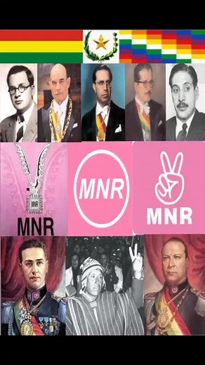 Historia del Movimiento Nacionalista Revolucionario M.N.R en Bolivia