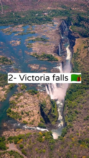 Top 10 Most Beautiful Waterfalls in the World 🌊😍 | World's Most Amazing Waterfalls #shorts