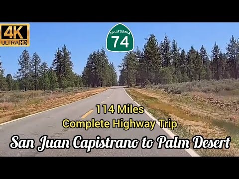 State Route 74 East | Orange County to Palm Desert | Full Length Highway Drive