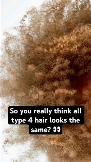 The Difference Between 4A, 4B & 4C Hair Types #hairtype