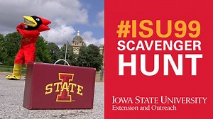 11K views · 32 reactions | We've had a lot of fun with the first 17 days of the #ISU99 Scavenger Hunt across Iowa - and we've got a long ways to go! Here's a look at what has made #ISU99 so great thus far - and how you can share in the fun. | Iowa State University Extension and Outreach | Facebook