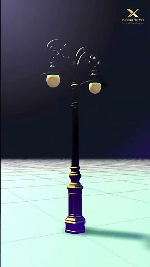 Luxury Decorative Street Lighting Pole | Architectural Outdoor Light