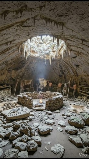 Inside a Stone Age Dome Cave | How Early Humans Built a Home Beneath Stalactites