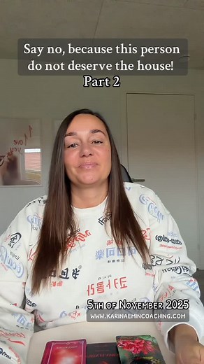 3.4K views · 1K reactions |  Say no, this person does not deserve the house! The karmic partner may try to deceive, but the truth is coming to light. Stay grounded, trust your path, and know that justice is working in your favor. Your Twinflame journey is protected.⚖️  Private readings + oracle decks: karinaemincoaching.com #KarmicCycle #TruthWins #DivineJustice #TwinflameJourney #SpiritualStrength | Karina Emin Coaching | Facebook