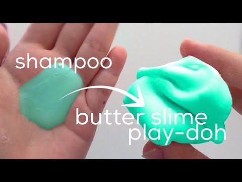 How to Make Butter Slime DIY NO GLUE NO BORAX NO CLAY