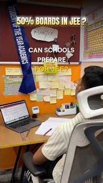 JEE mein 50% Boards 🤯📚 #jee #jeeadvanced #boards #jeemains #shortsvideo #viral