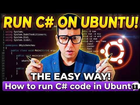 How to run C# code in Ubuntu 26.04