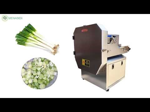 MNS-KC85 Spring Onion Scallion Cutter| Automatic Chives Cabbage Cutting Machine from 1-30mm Adjust